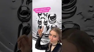 Realistic Chrome Text Effect In Adobe Firefly #graphicdesign #designtutorial #adobe #adobefirefly