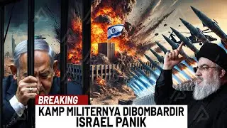 KEPANIKAN BESAR MELANDA ISRAEL! Kamp Militernya Luluh Lantak Berkat H1zbuII4h!