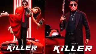 First Look of SJSuryah&rsquo;s #Killer is Electrifying! 🔥 Psychological Thriller Loading 💥 |