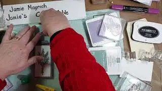 lots of lavender card tutorial