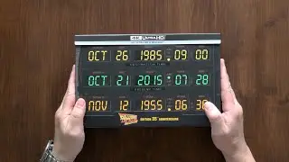 Unboxing the Back To The Future Trilogy 35th Anniversary Edition - Time Circuits UHD/Blu-ray box set