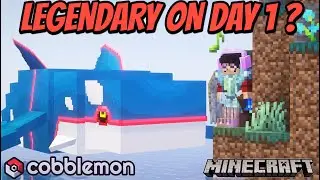 Becoming A Pokemon Trainer in Minecraft| Cobblemon part 1| ft. @RafstarSinghPro 