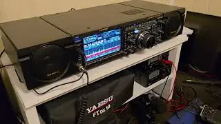 Tripple Yaesu radios. FTdx101MP, FTdx10 and FT710