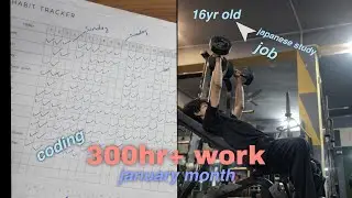 DAY 195 - 16yr Old Routine vlog | Gym | Study | Job | Coding