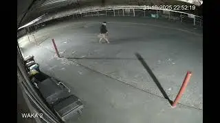 Waka2. Burglary, Tuesday 21 October 2025, Owles Terrace Dragon Boat shed, Waka2 camera.