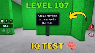 How To Solve Roblox IQ Test Level 107 | IQ Test 🧠 Guide