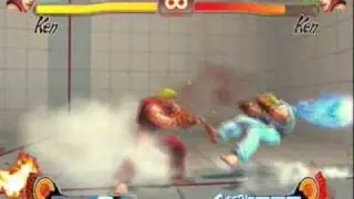 Street Fighter  4 - Ken Combos