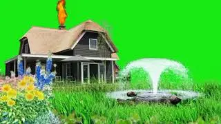 Beautiful House Effect Green Screen Video | SD Green Screen |