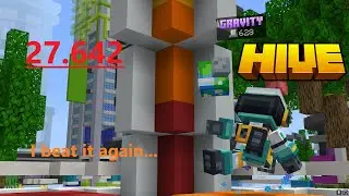 HiveMC Gravity Speedrun in 27.642 (Former WR)