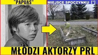 MŁODZI AKTORZY I AKTORKI CZASÓW PRL JAK WYGLĄDAJĄ ICH GROBY