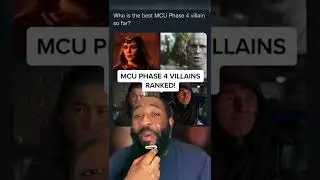 MCU PHASE 4 VILLAINS RANKED! 😯 #shorts