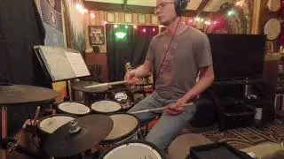 drumming to 
