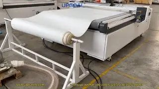 Automatic Feeding CNC Knife Cutting Machine with Feeding Roller