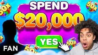 I Let a FAN Spend MY ENTIRE $20,000 BALANCE!