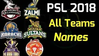 All Team Squads of PSL 2018