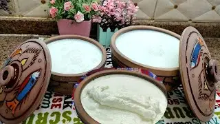 طريقة عمل اللبن الرايب لسحور رمضان/ أفضل طريقة علي الاطلاق بتنافس المحلات