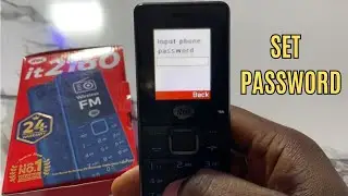 How To Set A Security Password On itel Button phone: itel 2160