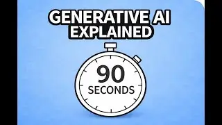 Generative AI explained in 90 Seconds