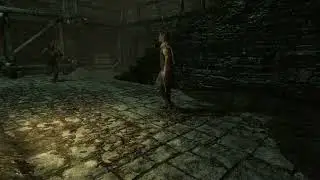 Skyrim Pit Fights: Gian the Fist vs Stalleo #skyrim #elderscrolls #npcfights #gaming