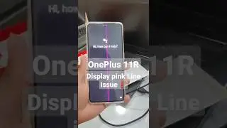 OnePlus 11r / OnePlus Ace 2 display pink line issue❗#shorts