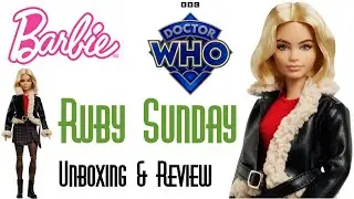 ☎️ BARBIE SIGNATURE RUBY SUNDAY DR WHO FASHION DOLL 👑 ECW 🌎 UNBOXING & REVIEW BBC