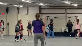 Kara Kim reverse flick goal indoor hs league 012124