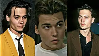 90s Most cutest man🥰🖤 || Young Johnny depp🔥💥|| Love Nwantiti💖 ||