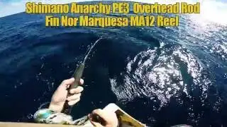 Shimano Anarchy overhead Rod Fin nor marquesa MA12 Reel Swains Reef