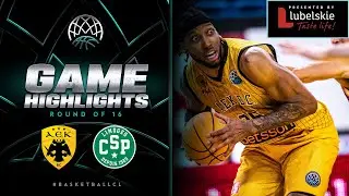 AEK v Limoges CSP | Round of 16 Week 3 | Highlights - Basketball Champions League 2022/23