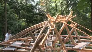 Building a Timber Frame Home: Rafters
