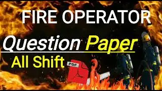 Dsssb FIRE OPERATOR 18/19 Question Paper All SHIFT || Exam Date 20&22 April 2021