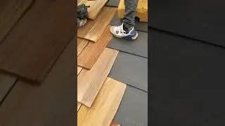 Cedar Shake Installation