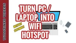 Turn Your Laptop or PC Into WiFi Hotspot Without Software | Windows 8.1/8