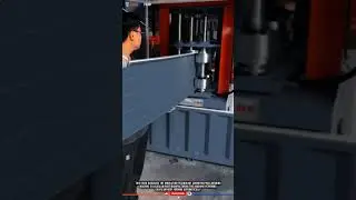 Innovation Technology Conveyor Press Bending Machine: Galvalum Roof Manufacturing #tech