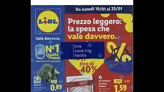 Volantino Lidl dal 19 gennaio 2026 in #anteprima  su #anteprimavolantino #lidl