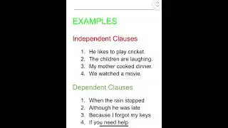 Clauses are dependent and independent clauses meaning with easy explanation #Mujeeb sir,, 👍👍💯👌