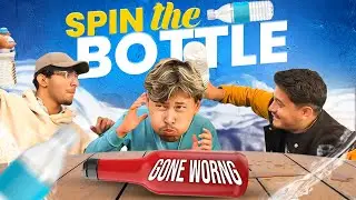 SPIN THE BOTTLE TURNED INTO WATER WAR💦😆!! WILD COMEDY VAYO😭