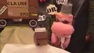 Conjunction Junction schoolhouse rock hippo puppet