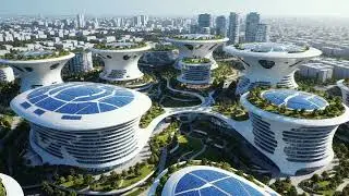 Future Eco Cities: 20 Sustainable Concepts | Solarpunk Visual Journey
