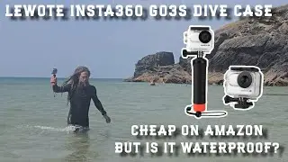 Lewote Insta360 Go3s Dive Case - Cheap and cheerful but is it waterproof?