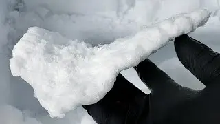 Dry Powdery Squeaky Humidifier Freezer Frost Huge Ice Slabs ASMR