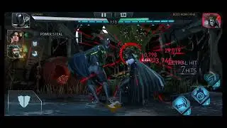 Batman vs Robin King One shot Solo raid Injustice 2 mobile #injustice2mobile #batman #soloraid #dceu