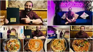 Sky Rozo (Roof-Top Cafe) | Live Music | Best Roof-Top Restaurant In Janak Puri #vlog #rooftop #cafe