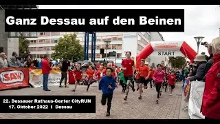 Ganz Dessau auf den Beinen beim 22. Dessauer Rathaus-Center CityRUN
