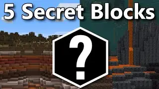 5 SECRET BLOCKS in Survival Minecraft You Didn't Know About!