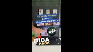 🔥 HACK PODEROSO - Esqueceu a senha da sua Rede Wi-Fi ? Sem Problemas revelo com esse HACK