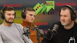 Pliusinė Sesija S1E01: svečiuose MTT meistrai Mantas Bagočius 