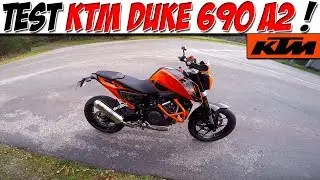 #MotoVlog 53 : TEST KTM DUKE 690 A2 / LA CONCURRENTE DE LA MT07 A2 !