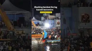 Shocking Incident During Ganesh Immersion |Ganesh Nimajjanam kurnool 2025 #shorts #youtubeshorts