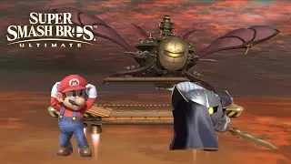 Super Smash Bros Ultimate Mario Vs Meta Knight
